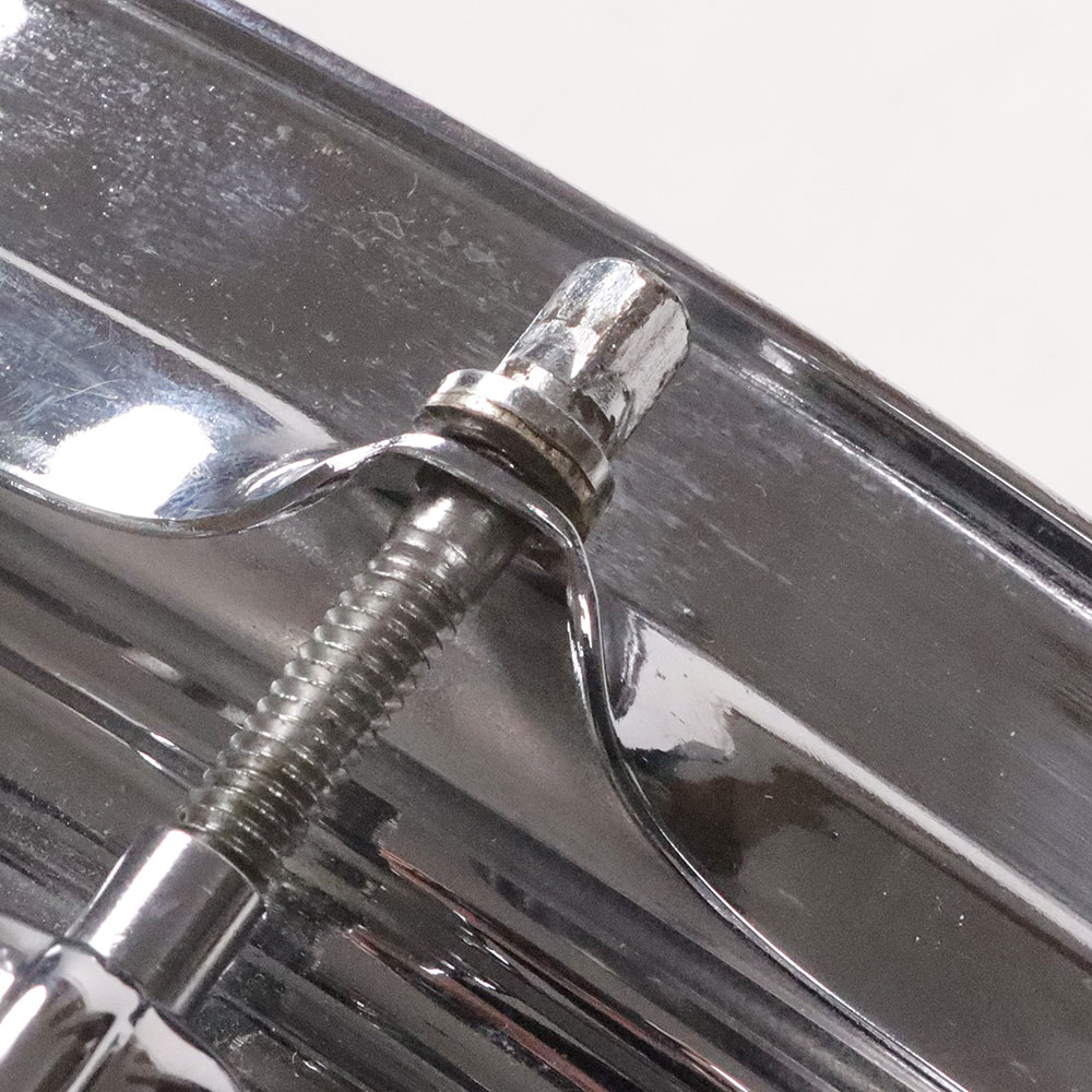 【中古】 スネアドラム ロジャース Rogers DYNA-SONIC COB Chrome Over Brass shell 14x5 スネアドラム 70s サビ