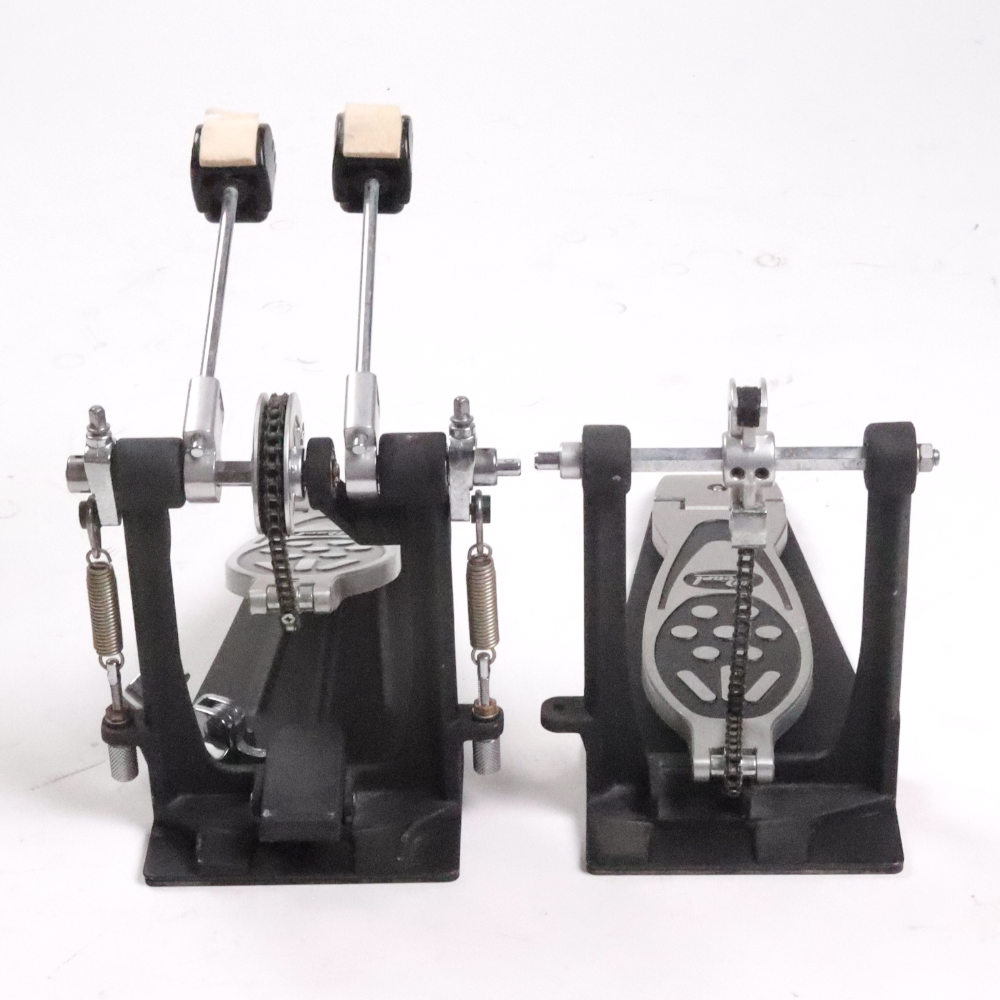 【中古】 ドラムツインペダル パール Pearl P-122TW ツインペダル ドラムペダル リア画像
