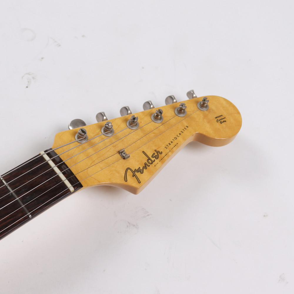 【中古】 エレキギター Fender Japan Extrad Series ST62-1200 3TS 1989年製 アッシュボディー 2.94kg 軽量個体 一部塗装ダメージあり ヘッド