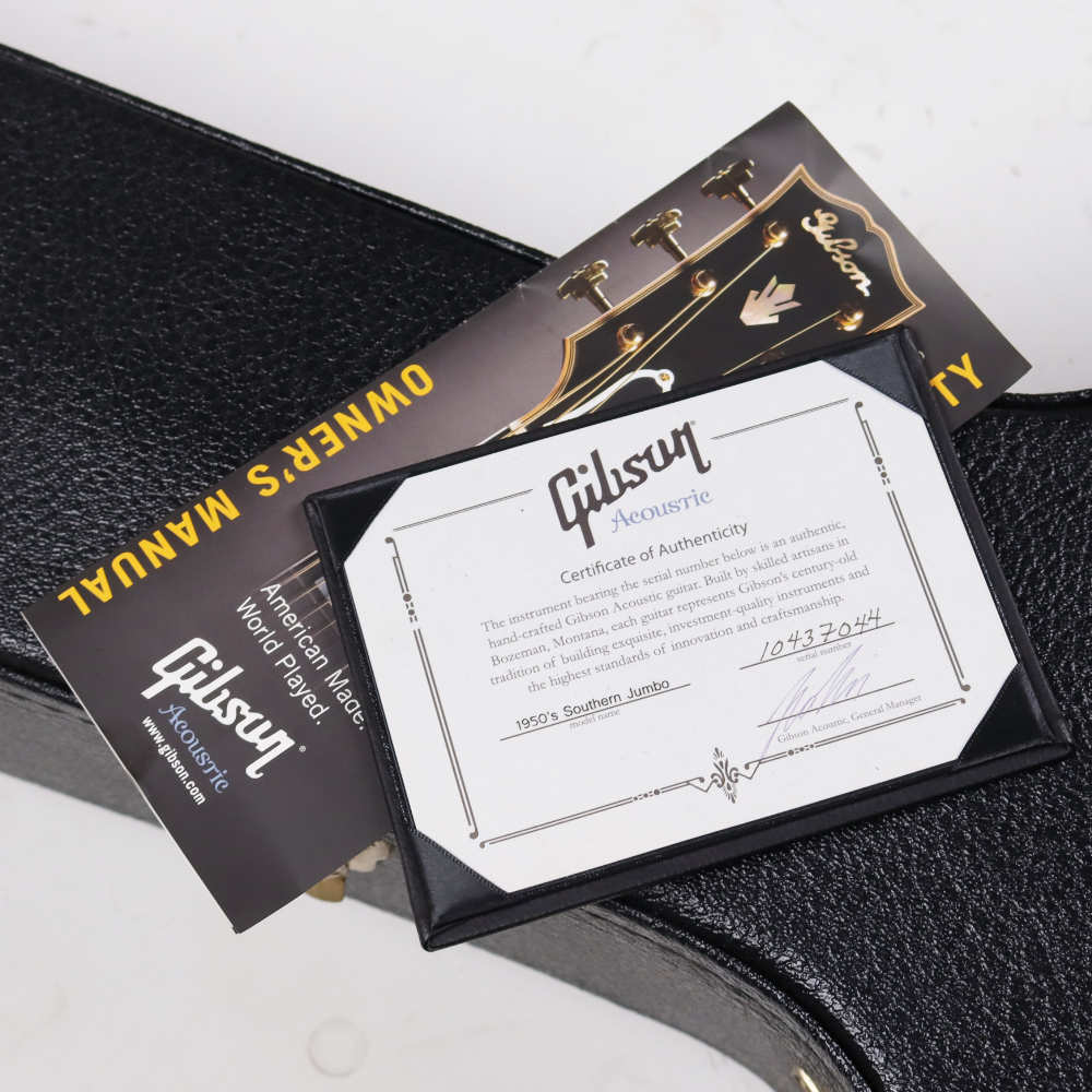 【中古】 アコースティックギター Gibson Custom Shop 1950’s Southern Jumbo 2017年製 ギブソン カスタムショップ サザンジャンボ 付属品画像