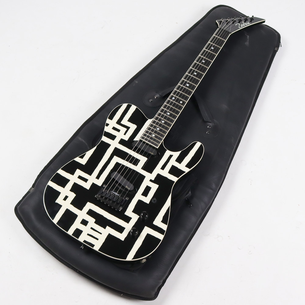 【中古】 エレキギター Zodiac Works TC-HOTEI Black with White Line 布袋寅泰氏シグネイチャーモデル ゾディアック HOTEI MODEL