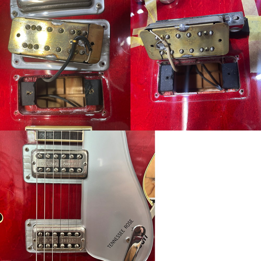 【中古】 エレキギター Gretsch 6119 Tennessee Rose 1992年製 グレッチ テネシーローズ 寺田楽器製 MADE IN JAPAN 日本製 ピックアップ