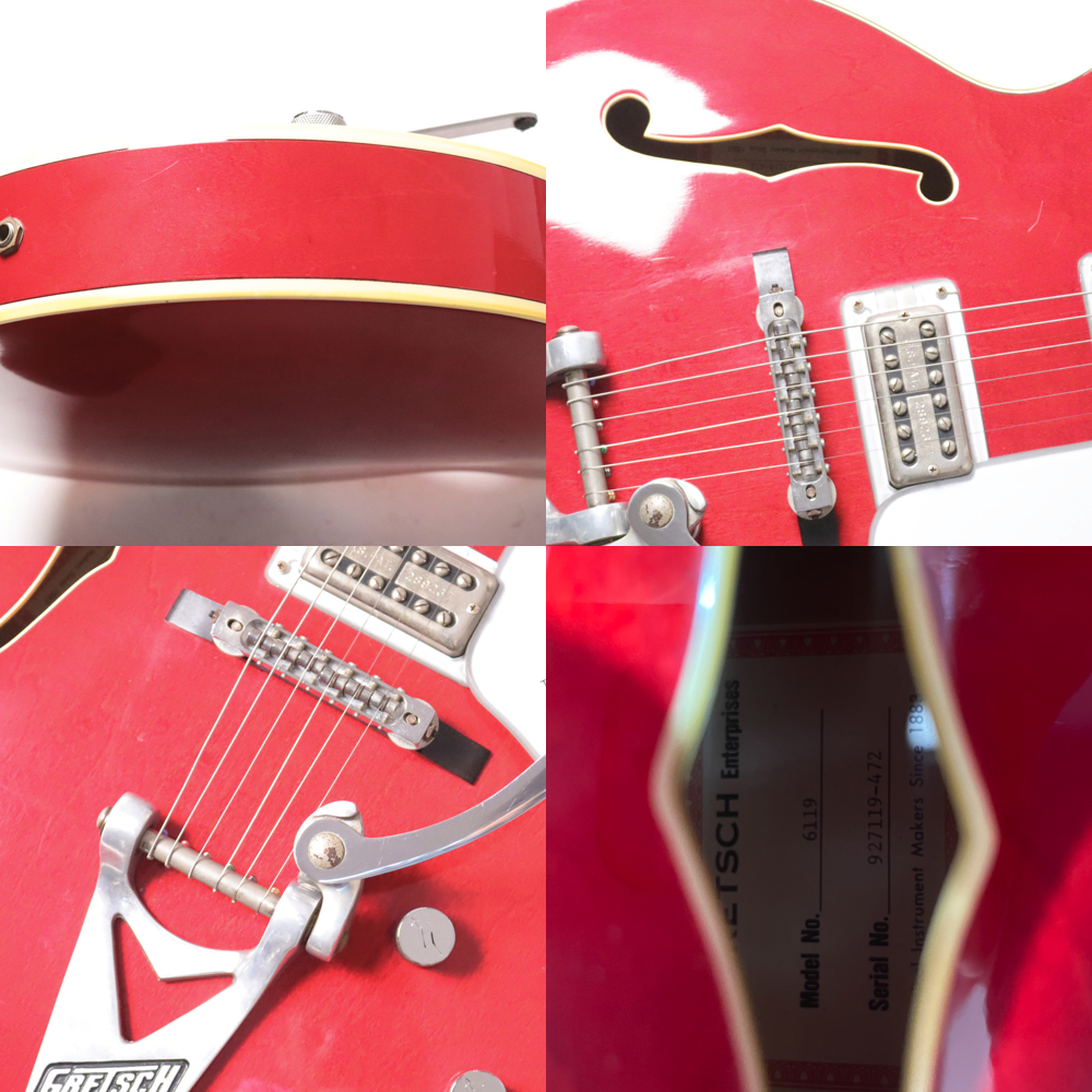 【中古】 エレキギター Gretsch 6119 Tennessee Rose 1992年製 グレッチ テネシーローズ 寺田楽器製 MADE IN JAPAN 日本製 傷