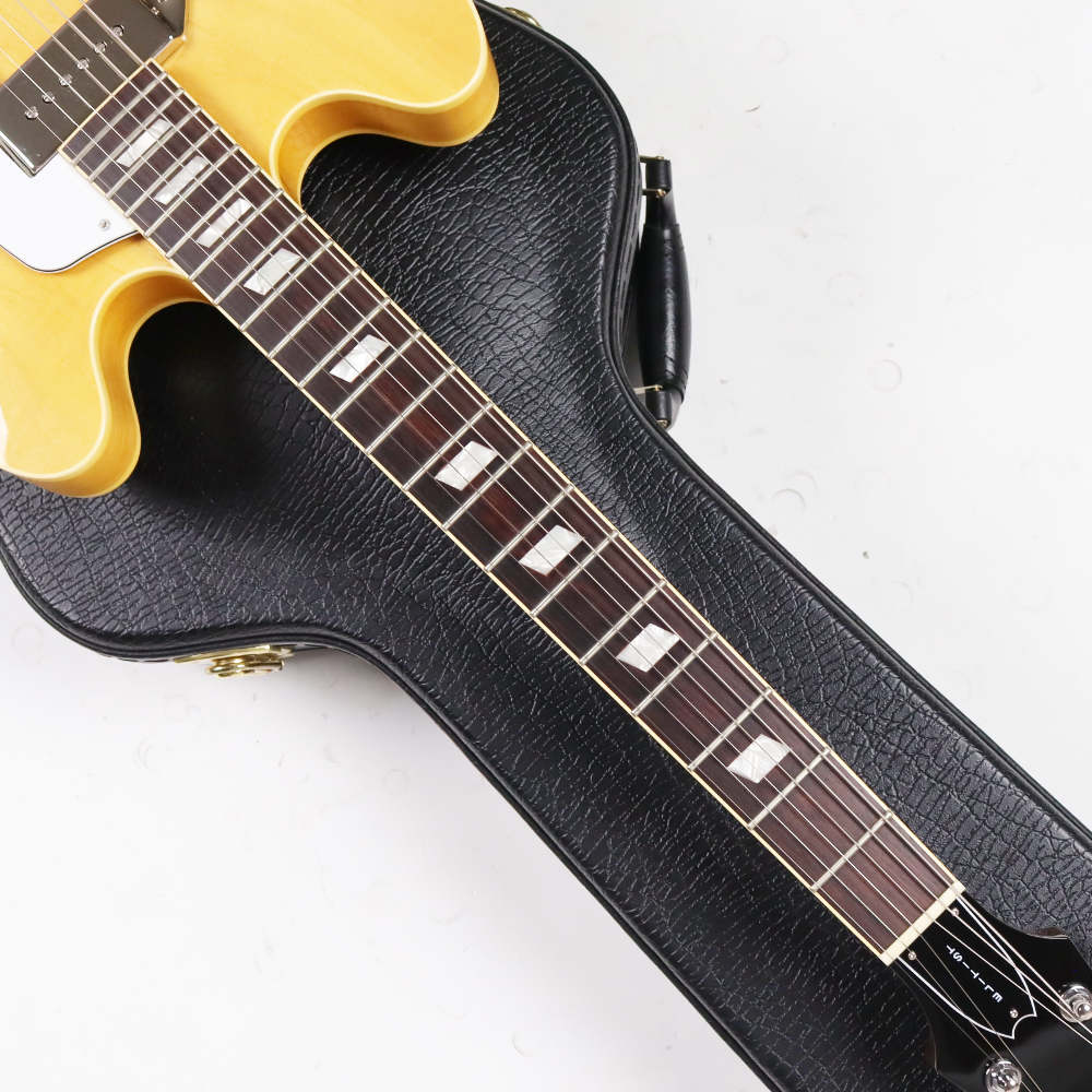 【中古】 エレキギター Epiphone Elitist 1965 Casino Natural 2014年製 エピフォン カジノ 日本製 MAE IN JAPAN ネック