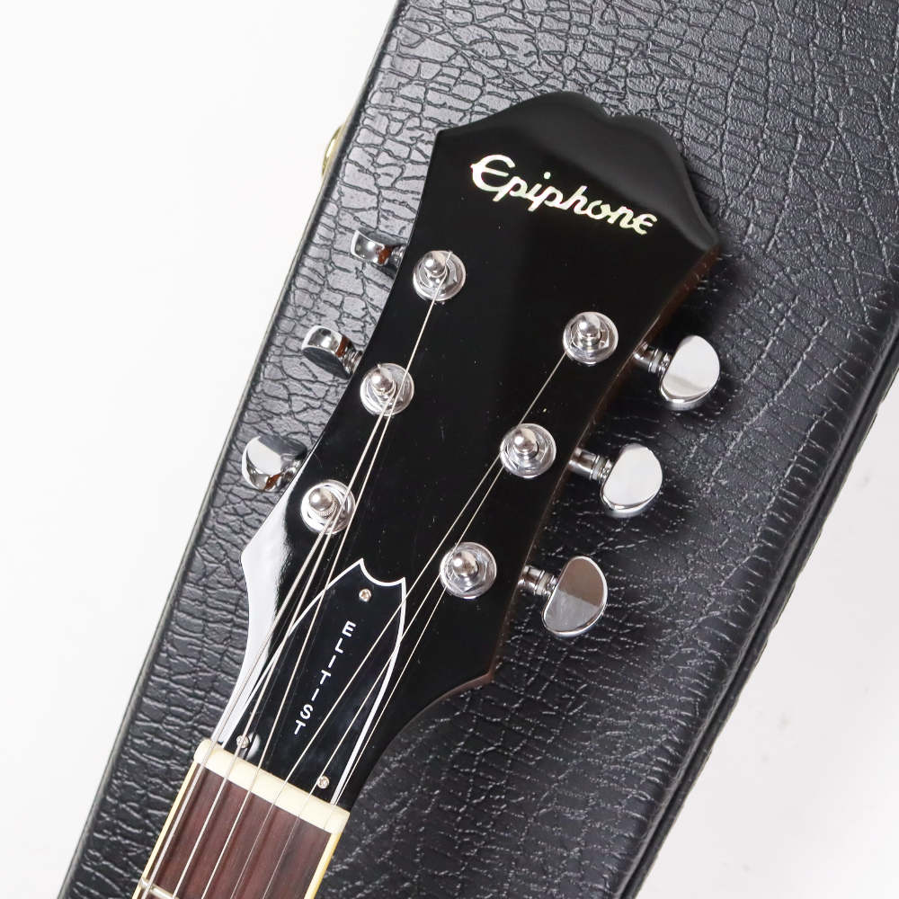 【中古】 エレキギター Epiphone Elitist 1965 Casino Natural 2014年製 エピフォン カジノ 日本製 MAE IN JAPAN ヘッド画像