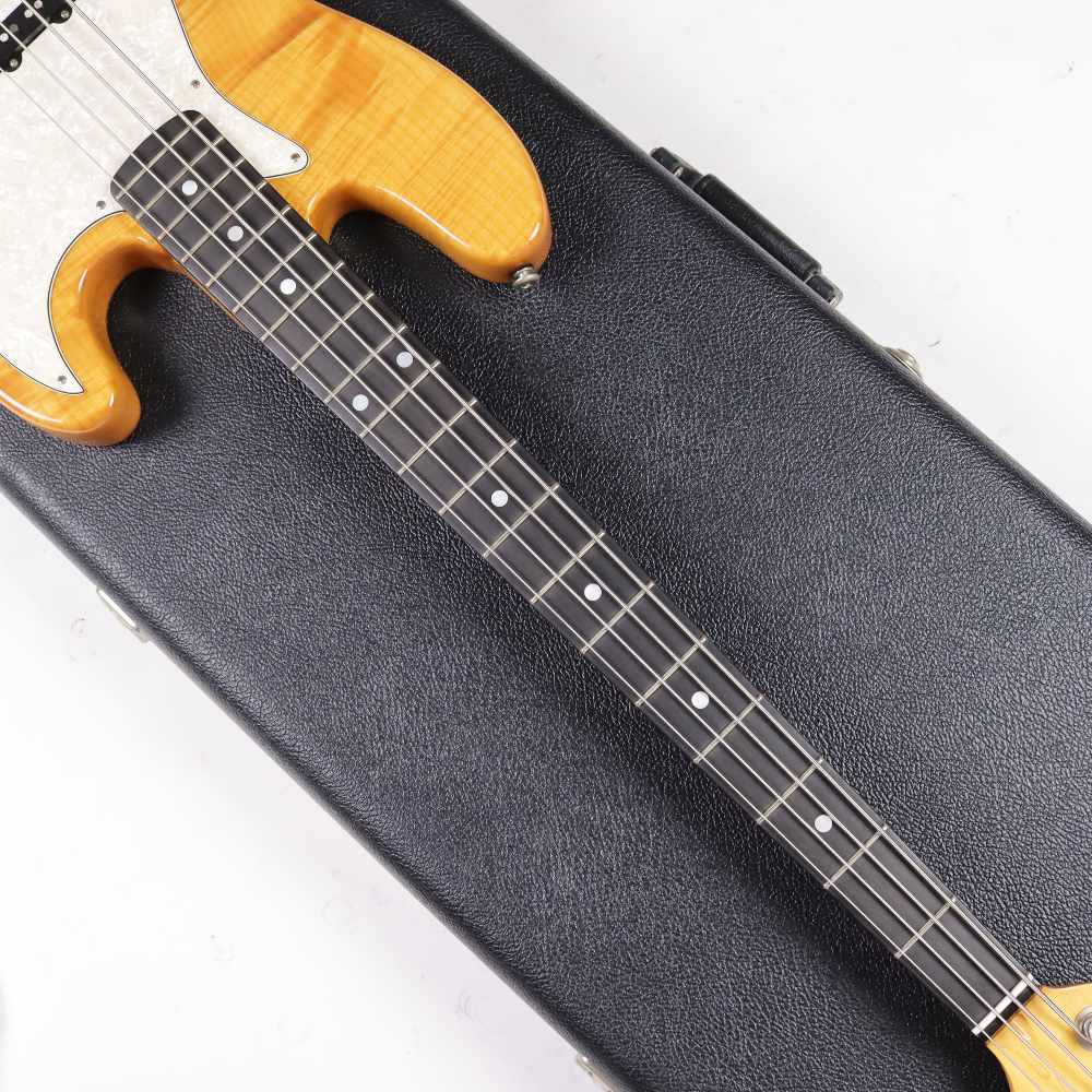 【中古】 エレキベース G&L USA JB Lemon Drop 2015年製 Swamp Ash Body Flame Maple Top USA製 GL JBスタイル ネック
