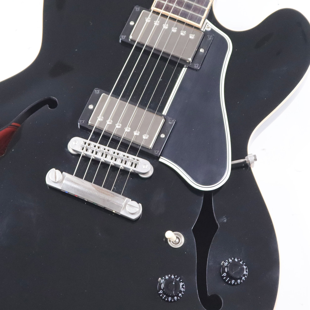 【中古】 エレキギター Gibson Memphis ES-335 Dot Reissue Ebony 2013年製 セミアコースティックギター ギブソン メンフィス ES335 ブラック 弾き傷
