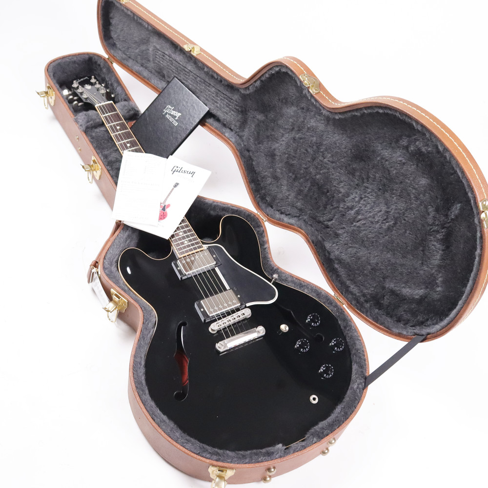 【中古】 エレキギター Gibson Memphis ES-335 Dot Reissue Ebony 2013年製 セミアコースティックギター ギブソン メンフィス ES335 ブラック ケース