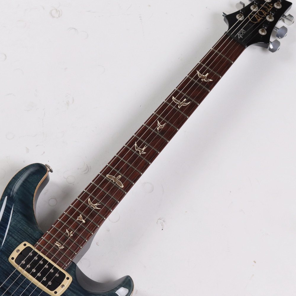 【中古】 エレキギター PRS 408 MT (Maple Top) Whale Blue 2012年製 ノンテンナイストップ 3.50kg ポールリードスミス Paul Reed Smith 指板