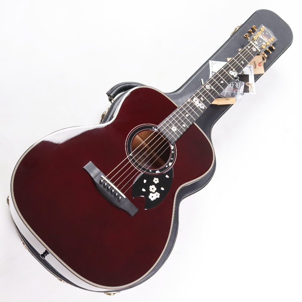 【中古】 アコースティックギター Headway HOM-YOZAKURA’19 D，A，S/ATB YZB 2019年製 桜ギター 夜桜 日本製 MADE IN JAPAN ヘッドウェイ