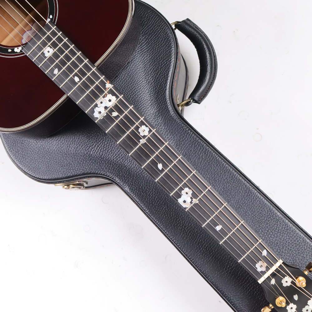 【中古】 アコースティックギター Headway HOM-YOZAKURA’19 D，A，S/ATB YZB 2019年製 桜ギター 夜桜 日本製 MADE IN JAPAN ヘッドウェイ ネック