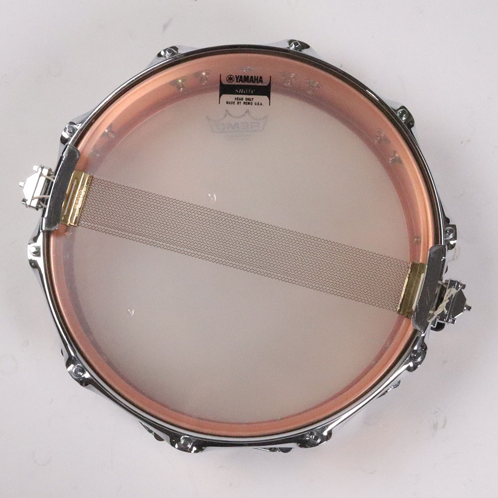 【中古】 スネアドラム ヤマハ YAMAHA SD6440 COPPER 14x4 日本製 Made in Japan 裏面