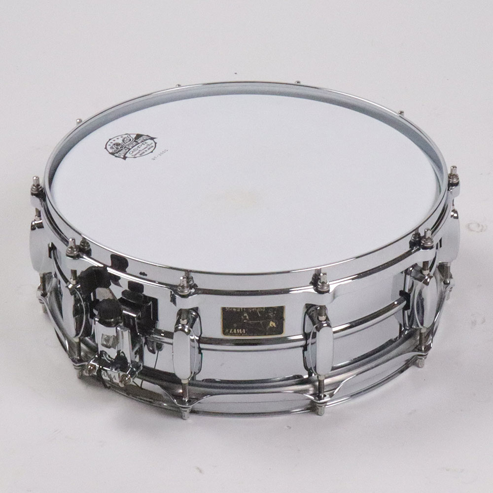 【中古】 スネアドラム タマ TAMA SC145 14x5 Stewart Copeland スチュワート・コープランド モデル Made in Japan 日本製 正面