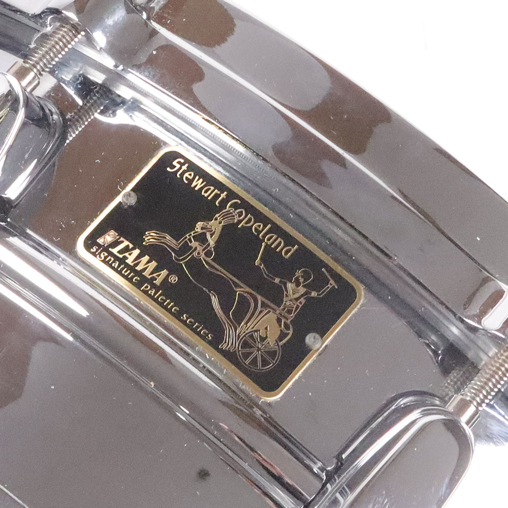【中古】 スネアドラム タマ TAMA SC145 14x5 Stewart Copeland スチュワート・コープランド モデル Made in Japan 日本製 エンブレム