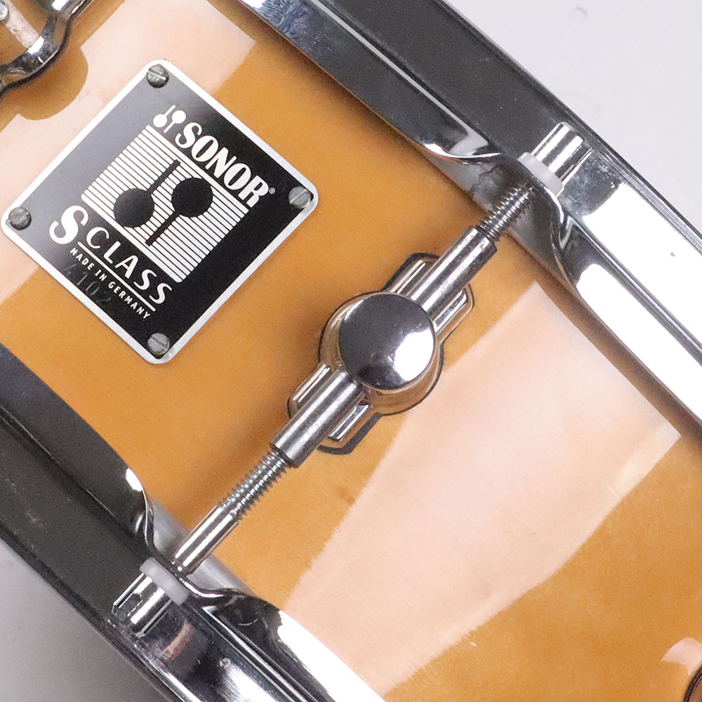 【中古】 スネアドラム ソナー SONOR S-1405M S-Class PRO 14x5 Maple Snare メイプルシェル くすみ