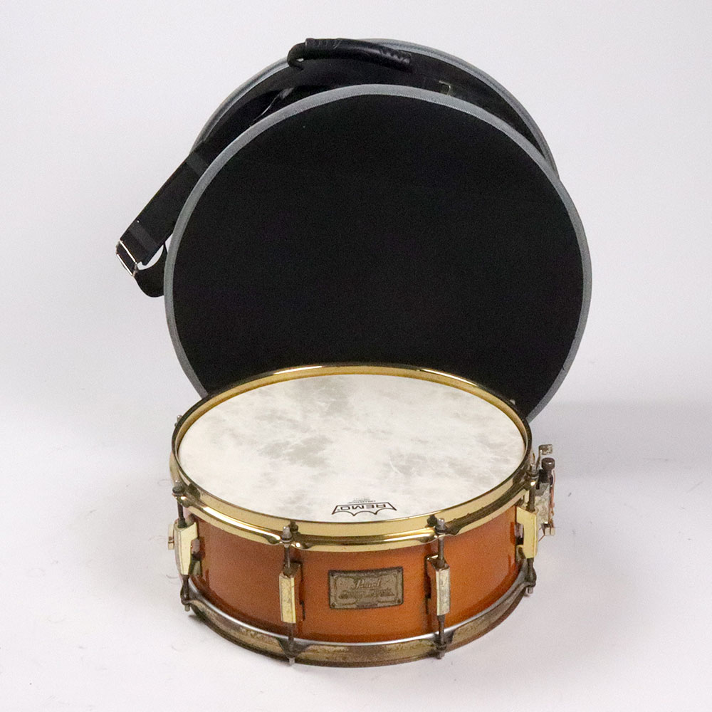 【中古】 スネアドラム パール Pearl Custom Classic ONE PIECE MAPLE SHELL 14x5.5 Made in Japan