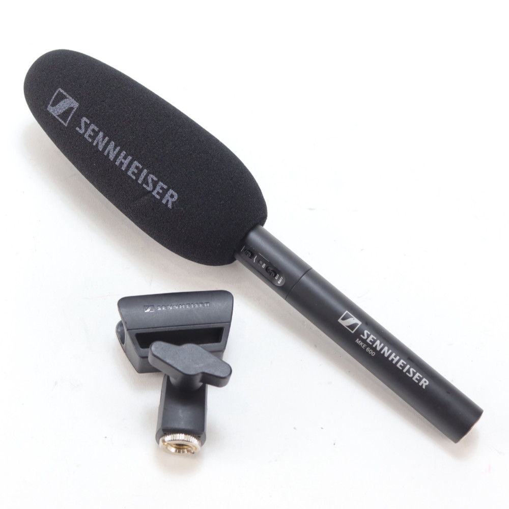 【中古】 ショットガンマイク SENNHEISER MKE 600 ゼンハイザー コンデンサーマイク