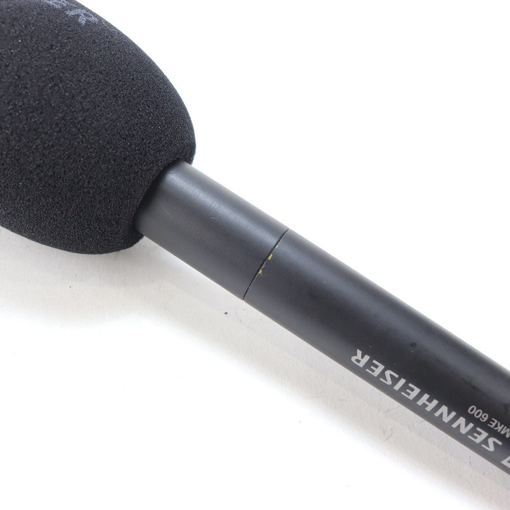 【中古】 ショットガンマイク SENNHEISER MKE 600 ゼンハイザー コンデンサーマイク 傷画像1