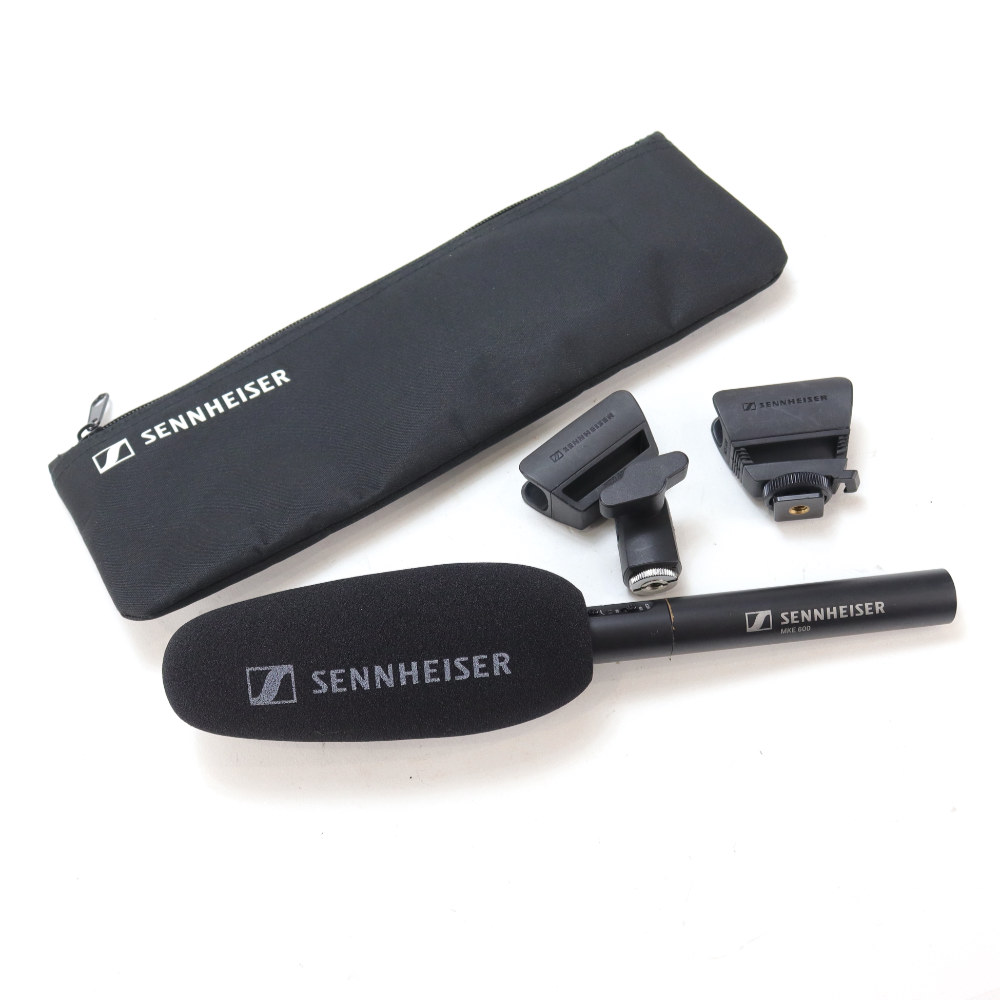 【中古】 ショットガンマイク SENNHEISER MKE 600 ゼンハイザー コンデンサーマイク