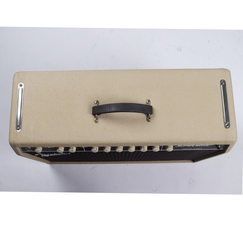 【中古】 ギターアンプ Fender Super-Sonic 1x12 Combo Blonde 2006年製 フェンダー 真空管アンプ スーパーソニック 6L6管2本搭載 取手