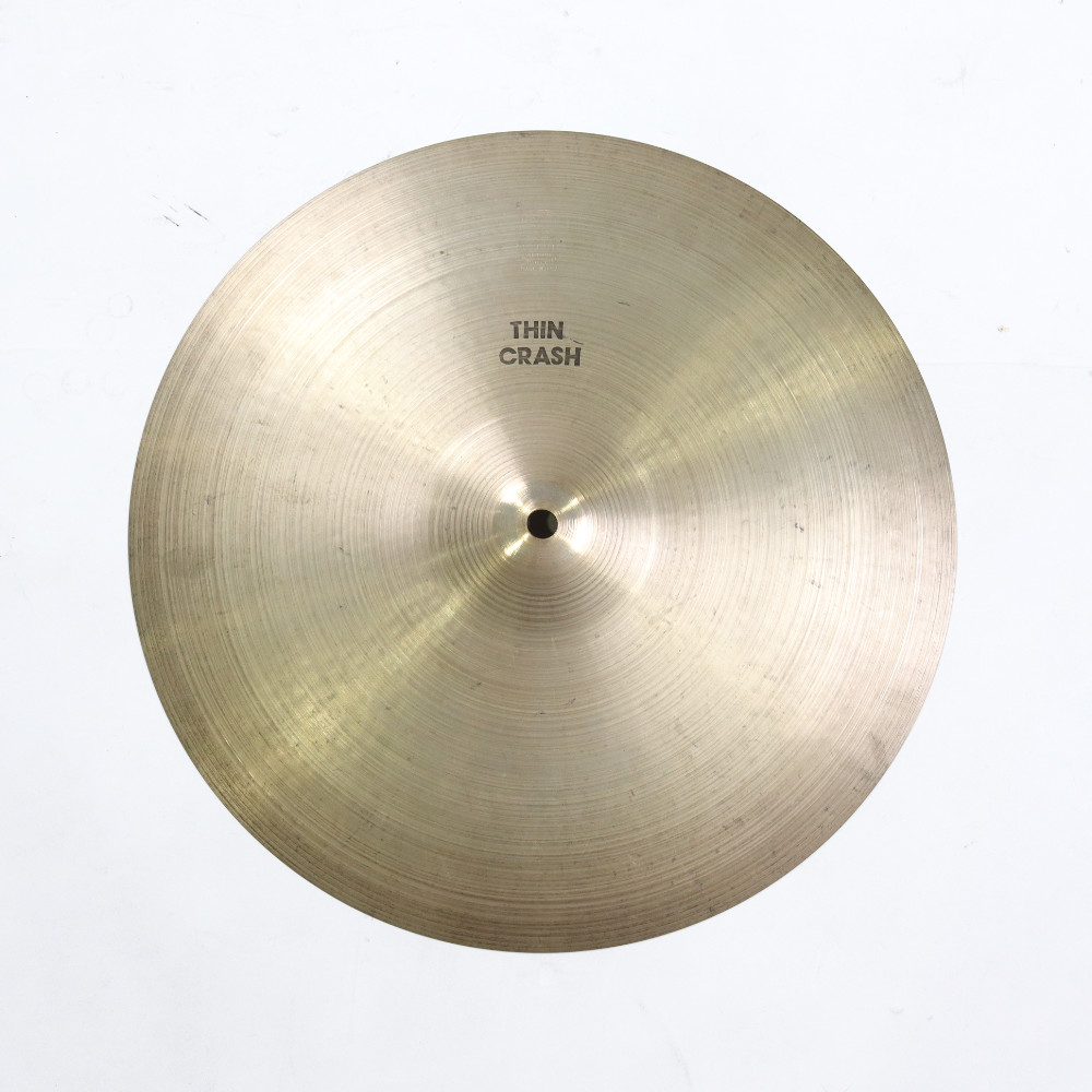 【中古】 クラッシュシンバル ジルジャン ZILDJIAN A Zildjian THIN CRASH 15インチ 70s〜80s ビンテージシンバル