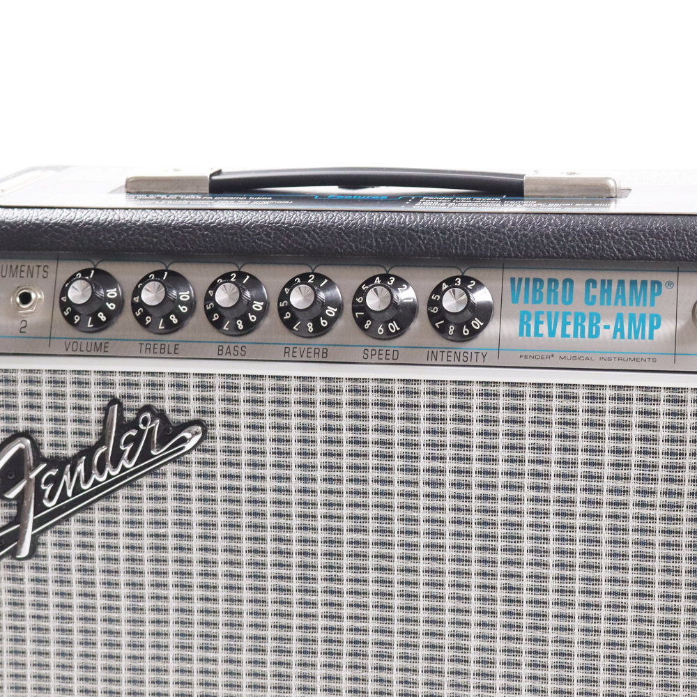 【中古】 ギターアンプ Fender ’68 Custom Vibro Champ Reverb 2023年製 フェンダー バイブロチャンプリバーブ コントロール