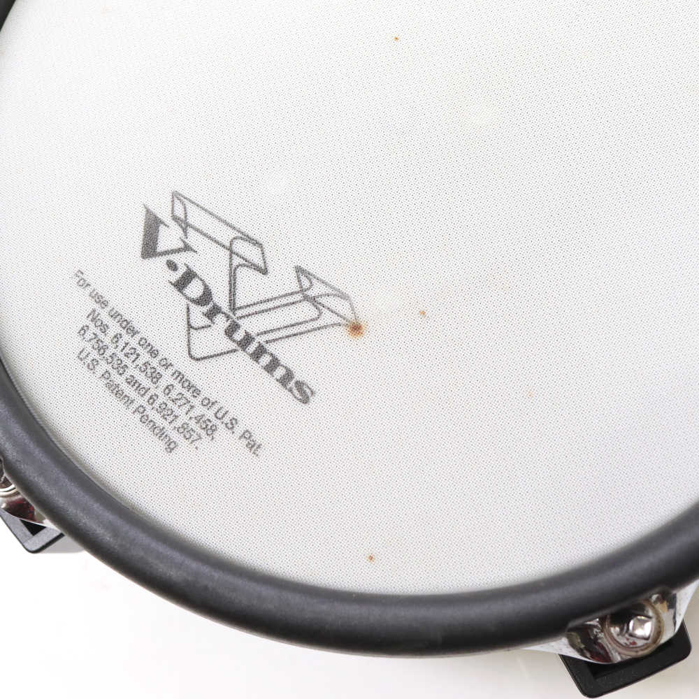 【中古】 Vドラム用パッド ローランド ROLAND PD-85BK 8インチ メッシュヘッド 汚れ画像