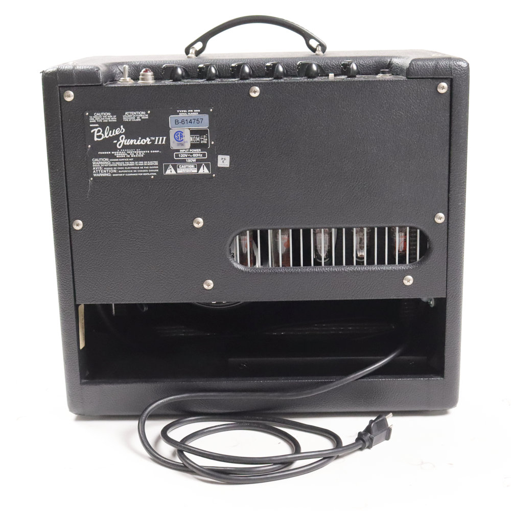 【中古】 ギターアンプ コンボ Fender Blues Junior III 真空管アンプ フェンダー ブルースジュニア 背面