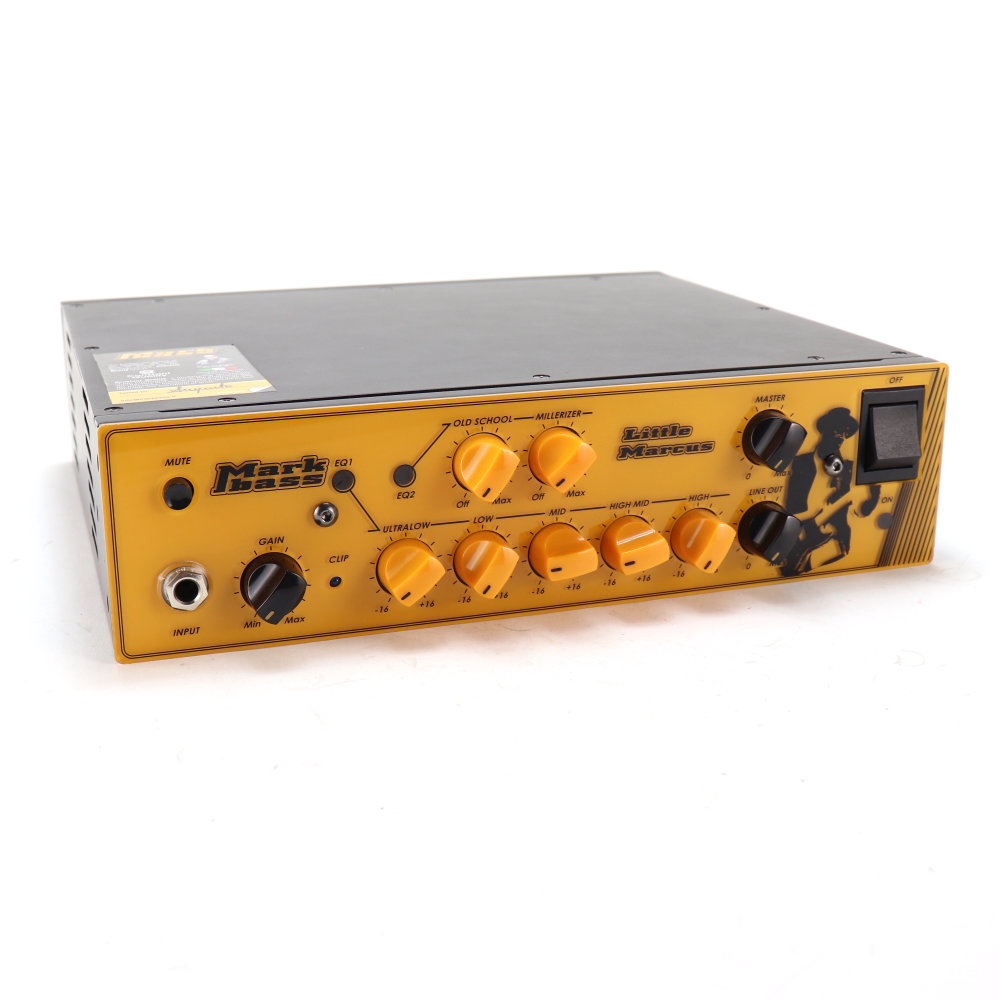 【中古】 ベースアンプヘッド MARKBASS LITTLE MARCUS 500 マークベース マーカス・ミラーモデル 500Wヘッド フロント画像