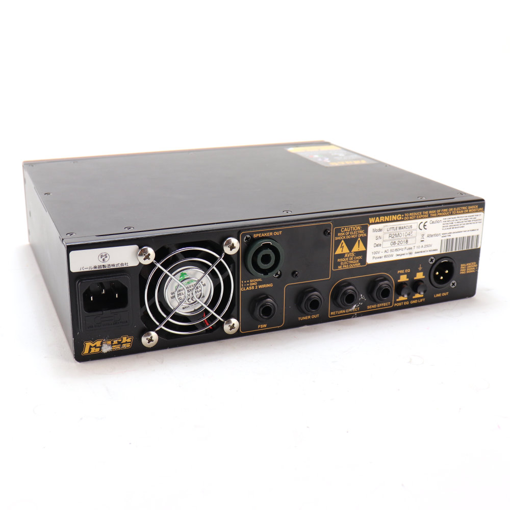 【中古】 ベースアンプヘッド MARKBASS LITTLE MARCUS 500 マークベース マーカス・ミラーモデル 500Wヘッド リア画像
