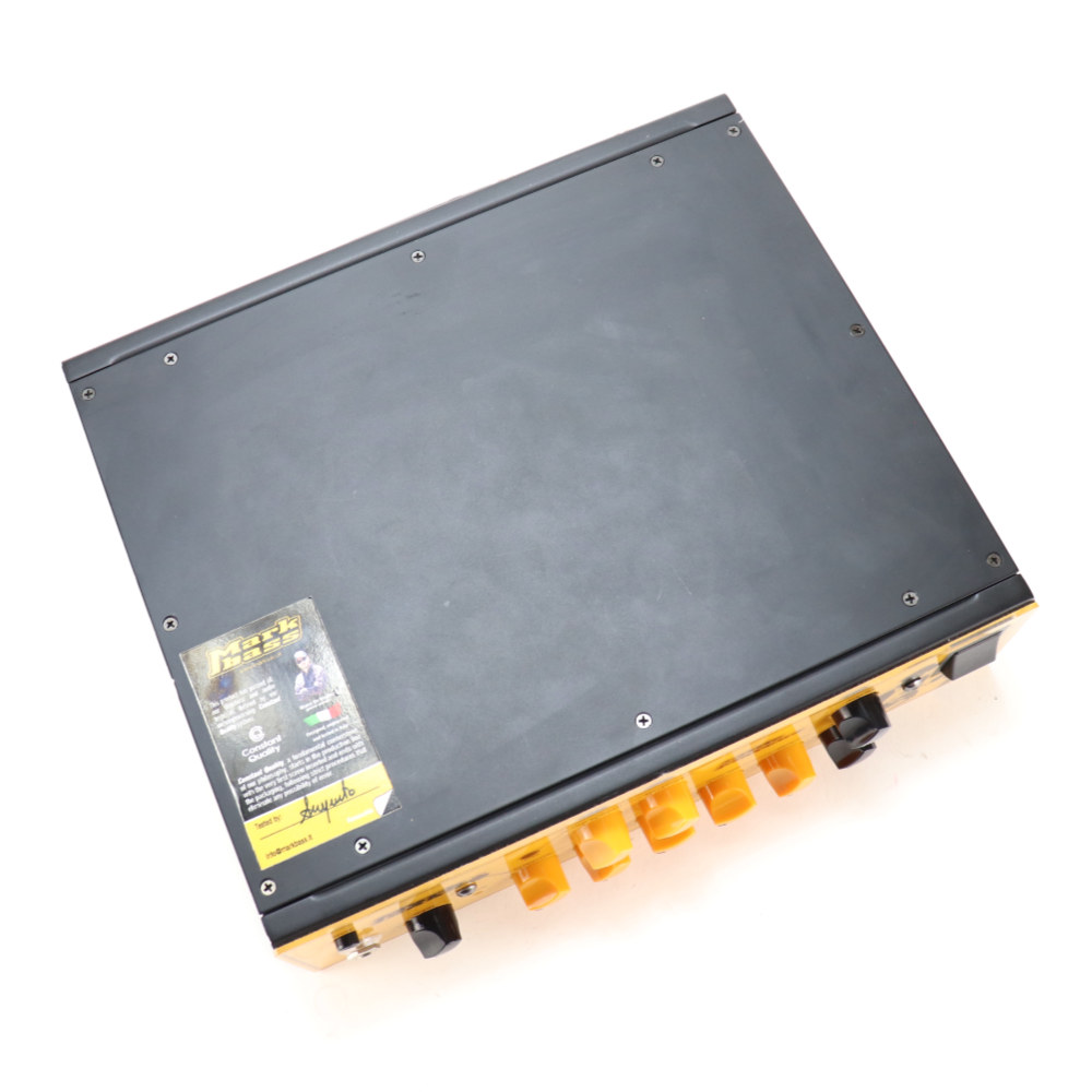 【中古】 ベースアンプヘッド MARKBASS LITTLE MARCUS 500 マークベース マーカス・ミラーモデル 500Wヘッド トップ画像