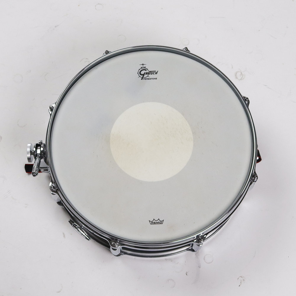 【中古】 スネアドラム グレッチ GRETSCH G-4160M 14x5 Chrome Over Brass ジャパンカスタムオーダーモデル ヘッド
