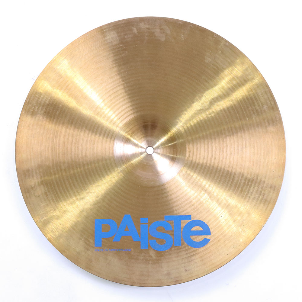 【中古】 クラッシュシンバル パイステ PAISTE 2000 POWER CRASH 18インチ クラッシュ シンバル 裏面