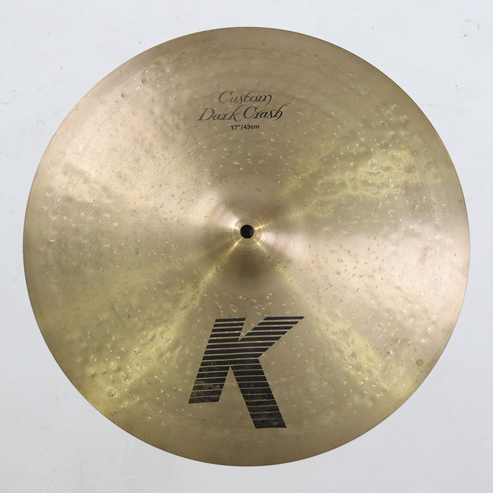 【中古】 クラッシュシンバル ジルジャン ZILDJIAN K.Zildjian Custom Dark Crash 17インチ