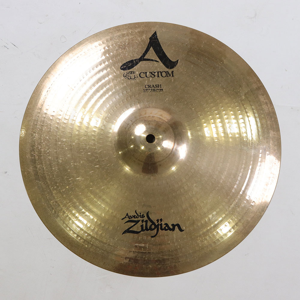 【中古】クラッシュシンバル ジルジャン ZILDJIAN A CUSTOM CRASH 15インチ