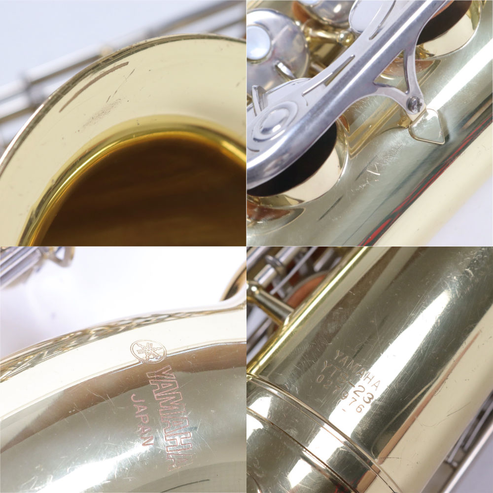 【中古】 YAMAHA ヤマハ YTS-23 テナーサックス B♭ 彫刻なし 日本製 入門モデル 詳細画像