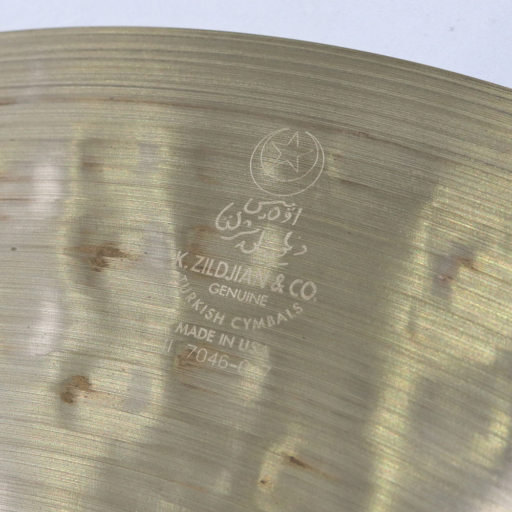 【中古】 クラッシュシンバル ジルジャン ZILDJIAN K Constantinople CRASH 16インチ 刻印