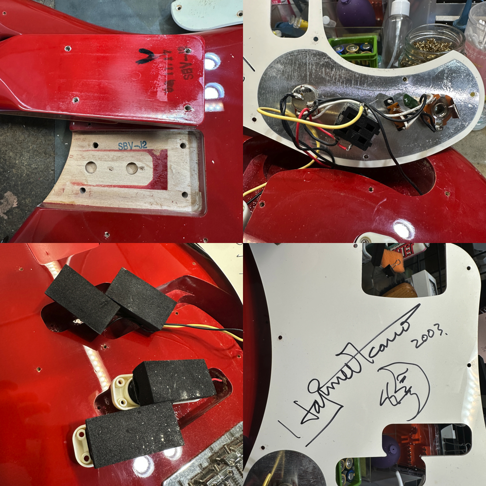 【中古】 エレキベース YAMAHA SBV-J2 Jane Red ヤマハ 岡野ハジメ氏 プロデュース SBV 47/100 ピックアップ