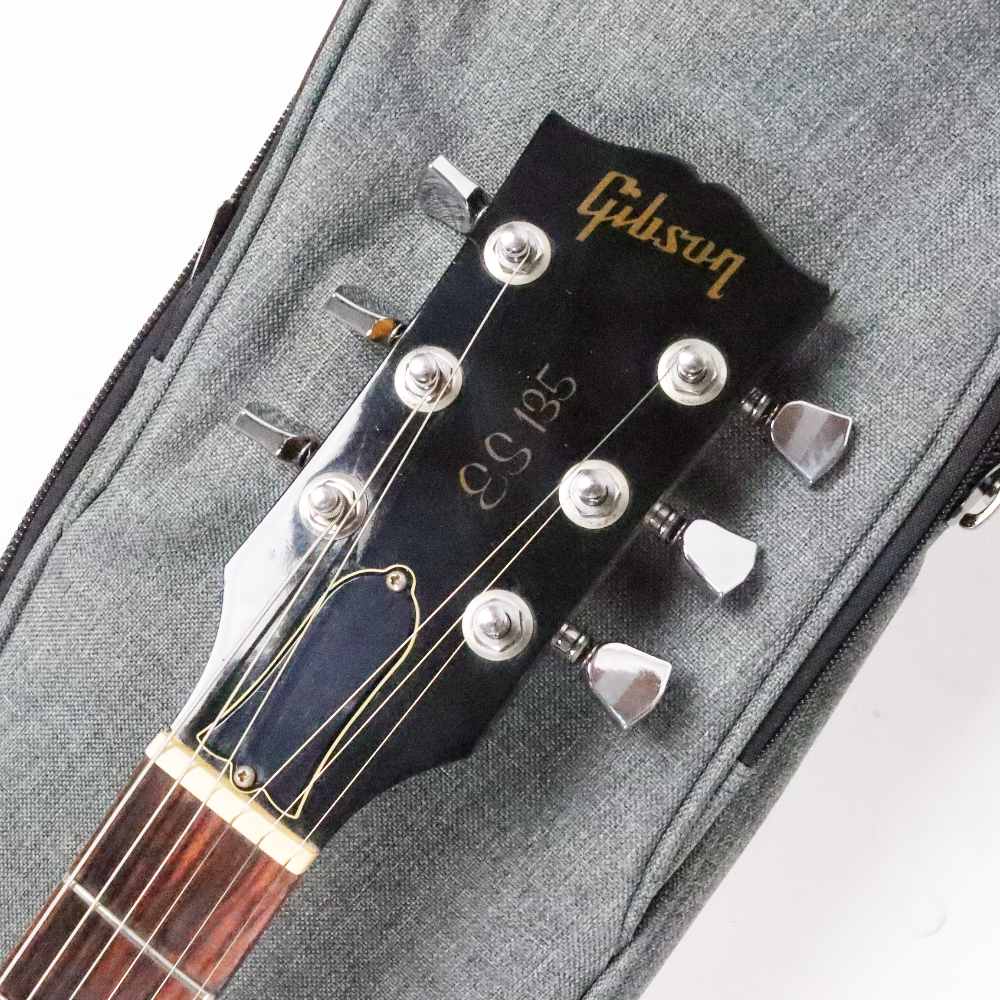 【中古】 エレキギター Gibson Memphis ES-135 Vintage Sunburst 2001年製 57クラシック搭載 ギブソン メンフィス工場製 ES135 ヘッド画像