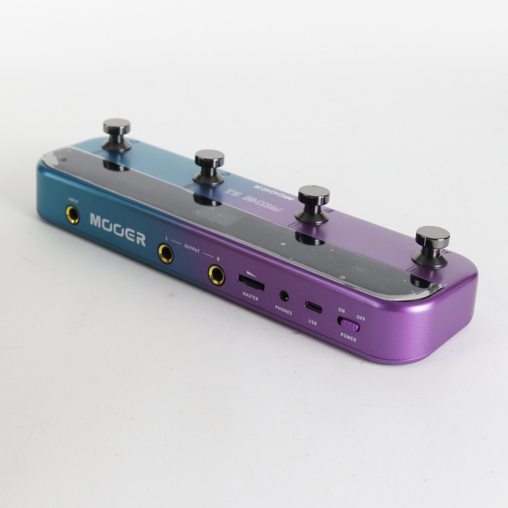 【中古】 Mooer ムーアー Prime S1 マルチエフェクター ギターエフェクター 側面