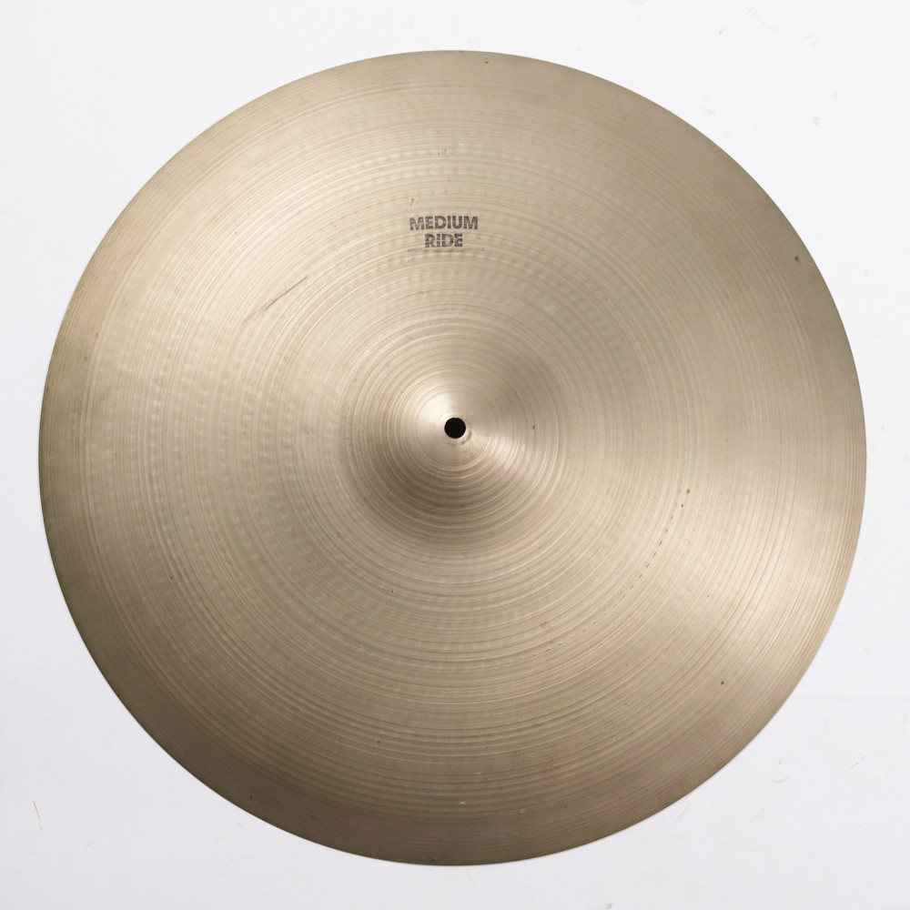 【中古】 ライドシンバル ジルジャン ZILDJIAN A Zildjian MEDIUM RIDE 20インチ 70s〜80s ビンテージシンバル