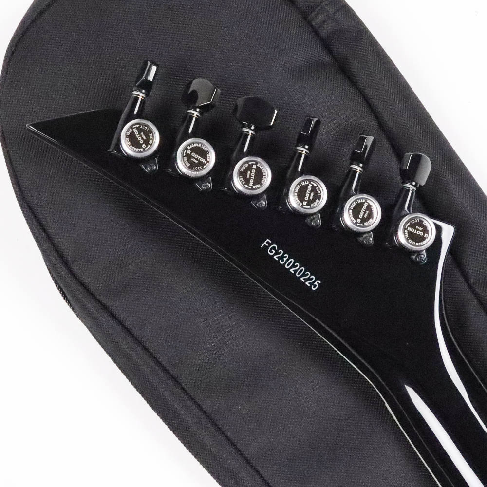 【中古】 FERNANDES フェルナンデス STEJ-DLX 2S BLK エレキギター ヘッド裏画像