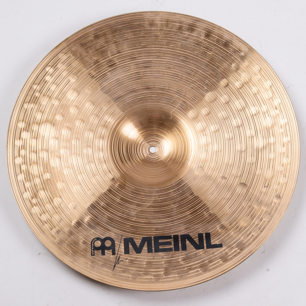 【中古】 ライドシンバル マイネル MEINL Classics Medium Ride 21インチ ライドシンバル 裏面