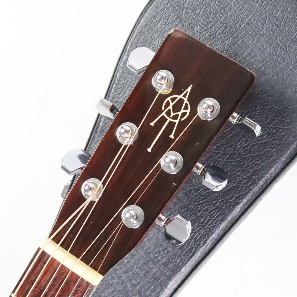 【中古】 アコースティックギター K.yairi G-1F Mod. 1996年製 ピエゾピックアップ取り付け改造あり Kヤイリ MADE IN JAPAN 日本製 ヘッド画像