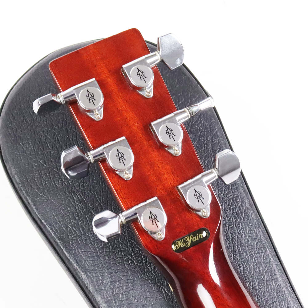 【中古】 アコースティックギター K.yairi G-1F Mod. 1996年製 ピエゾピックアップ取り付け改造あり Kヤイリ MADE IN JAPAN 日本製 ヘッド裏画像