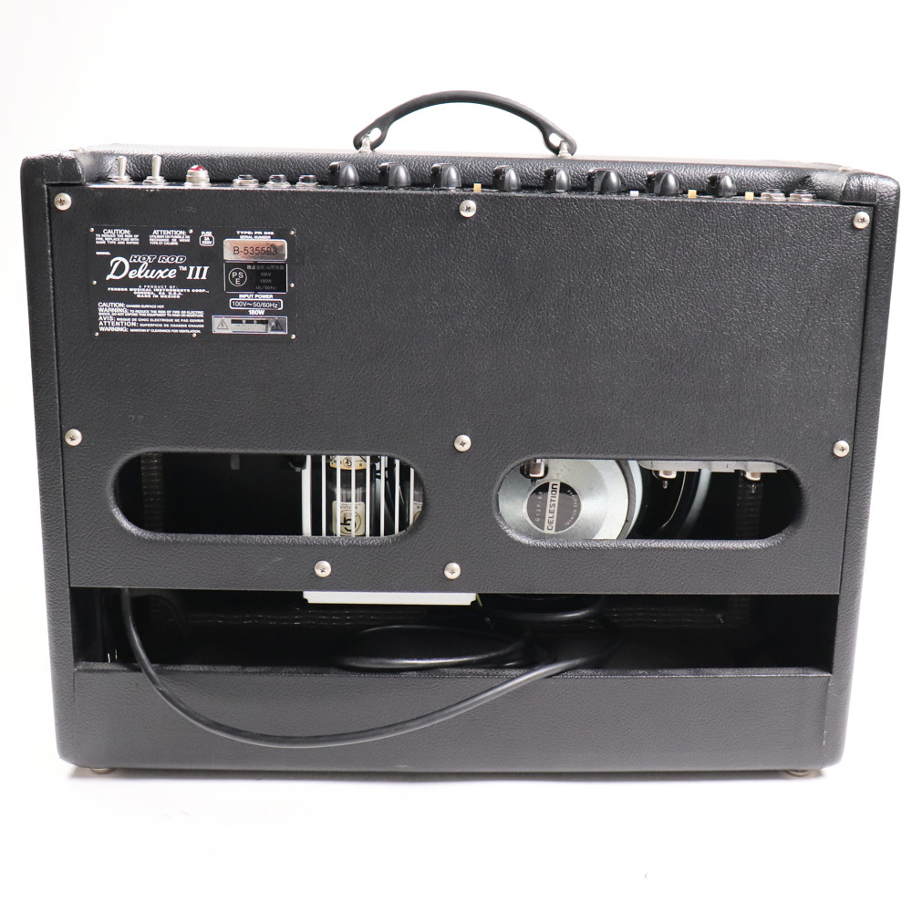 【中古】 ギターアンプ FENDER HOT ROD DELUXE III フェンダー コンボアンプ 背面