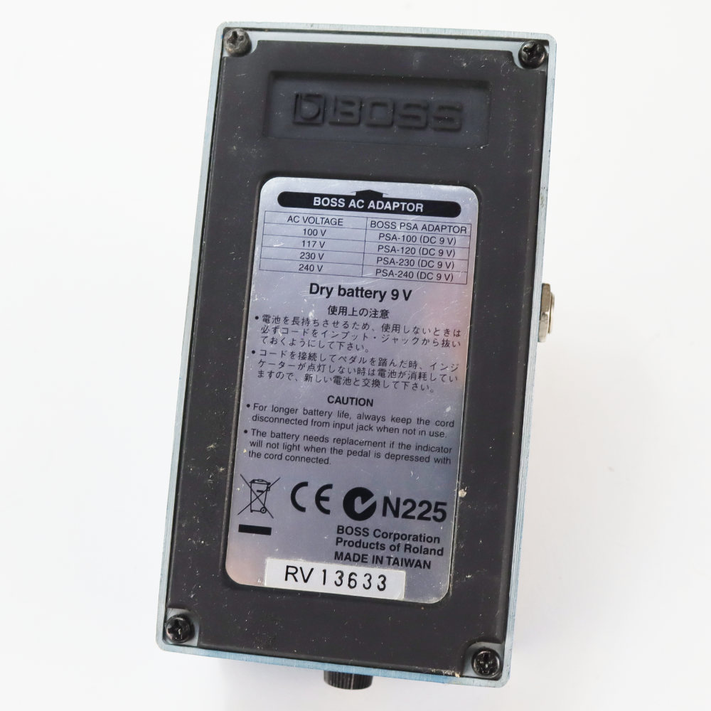 【中古】 ブルースドライバー エフェクター BOSS BD-2 Blues Driver ギターエフェクター オーバードライブ ブルドラ 本体画像 裏