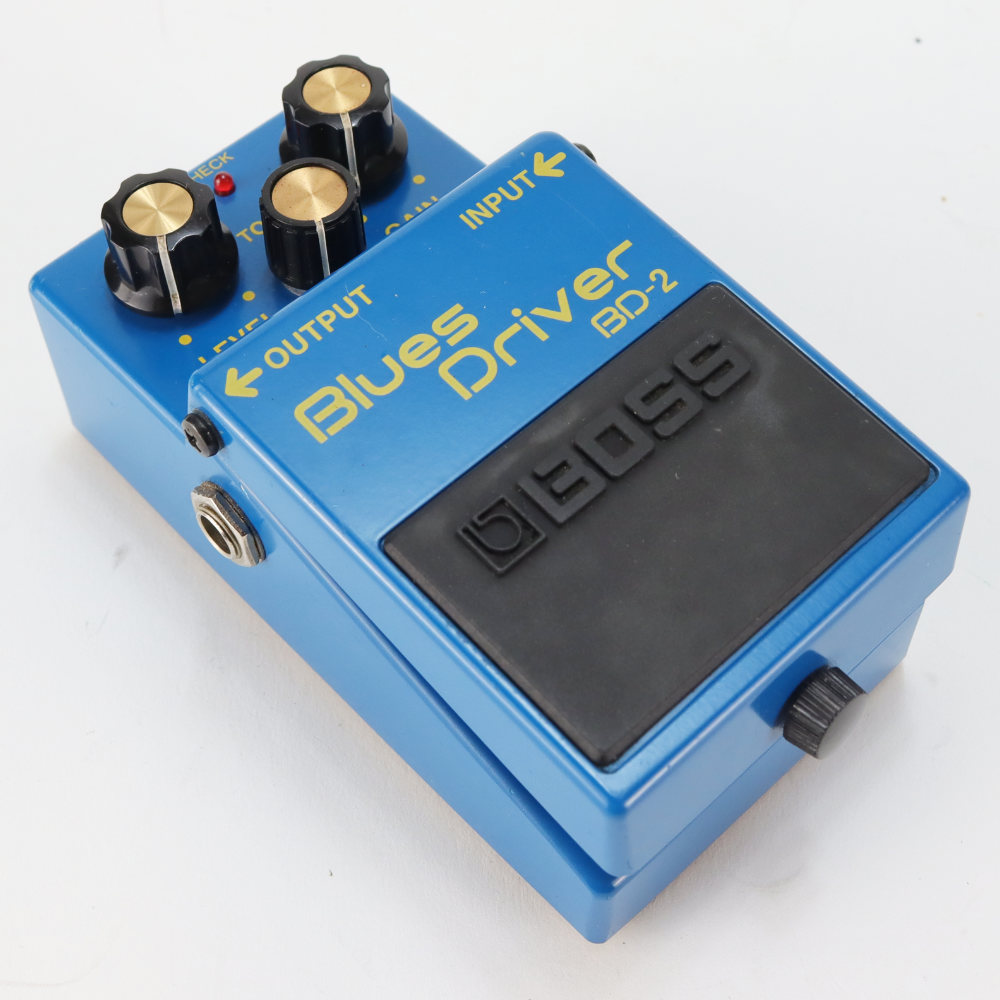 【中古】 ブルースドライバー エフェクター BOSS BD-2 Blues Driver ギターエフェクター オーバードライブ ブルドラ 本体画像 斜め 2