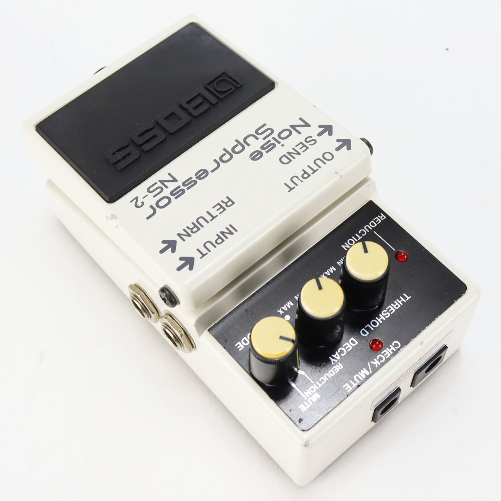 【中古】 ノイズサプレッサー エフェクター BOSS NS-2 Noise Suppressor ギターエフェクター 本体画像 斜め