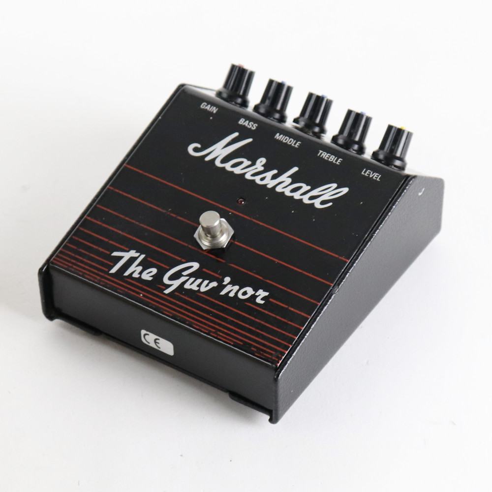 【中古】 ディストーション Marshall The Guv’nor made in KOREA マーシャル ガバナー 側面